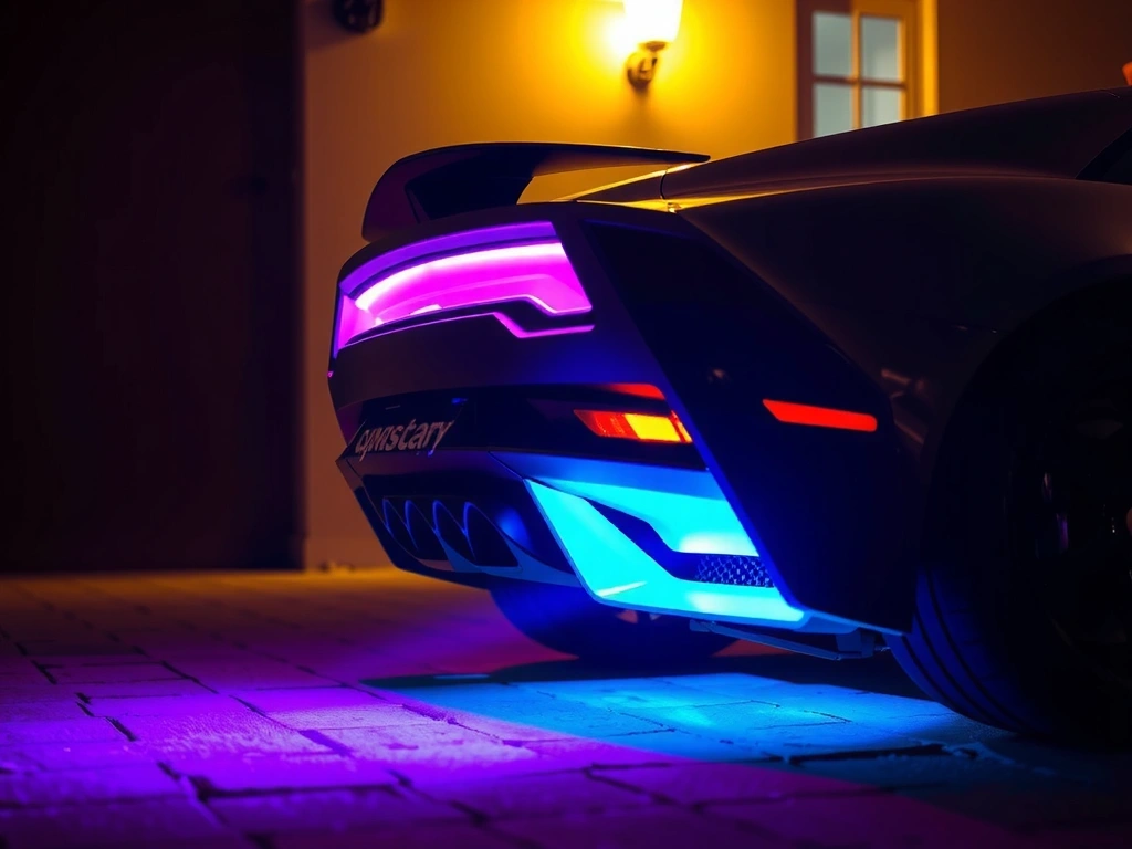 Neon Drift visuals